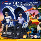 พิเศษ ดื่มด่ำ 9D VR จำลอง VR ประสบการณ์ที่นั่งหรูสำหรับสวนสนุก