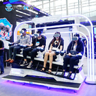 3KW 6 ที่นั่งเครื่องเสมือนจริง Roller Coaster Vr Simulator 9d Cinema