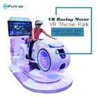 220 โวลต์ 0.7KW Multiplayers รถจักรยานยนต์ขับรถ VR เครื่องเกมสำหรับ VR สวนสนุก