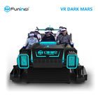 เครื่องจำลอง VR 6 ที่นั่ง 9D พร้อมเกม 9D ที่ตื่นเต้น / ระบบข้อเหวี่ยงไฟฟ้า