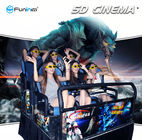 เก้าอี้เคลื่อนไหว 5D 6D 7D 9D อุปกรณ์โรงภาพยนตร์ Kino สำหรับสวนสนุก