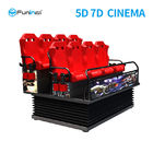 Electric 7D 5D Cinema Simulator สำหรับโฮมเธียเตอร์ที่มีขากวาด