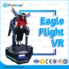 Eagle Flight Simulator พร้อมปืนยิง 220 V 360 องศาดูอินเทอร์แอกทีฟ Cinema 9D VR
