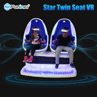 Blue + White 9D VR Simulator 2 ที่นั่งพร้อมแว่นตา 3D Deepoon E3