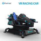 2100 * 2000 * 2100mm ผู้เล่น 1 คน 0.7kw VR เกมแข่งรถรถจำลองการแข่งการเคลื่อนไหว 220 โวลต์ราคาที่แข่งขันขนาดกะทัดรัด