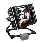 โหลดพิกัด 150 กก. เครื่องจำลองการบิน 360/720 องศาที่กรีดร้องมากที่สุด 9D Cinema Virtual Reality Motion Chair