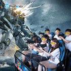 เกมยิง VR 7D Cinema Simulator Rider Metal Screen 6/9 ที่นั่ง