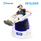 สุดยอดผู้เล่น 1 คน Virtual Reality Simulators VR Slider สำหรับขายเกมไฟฟ้าสำหรับเด็ก