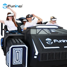 รับน้ำหนัก 600KG 9d VR Kids Amusement Rides รถแข่งเสมือนจริง 9D Vr Driving Simulator Equipment