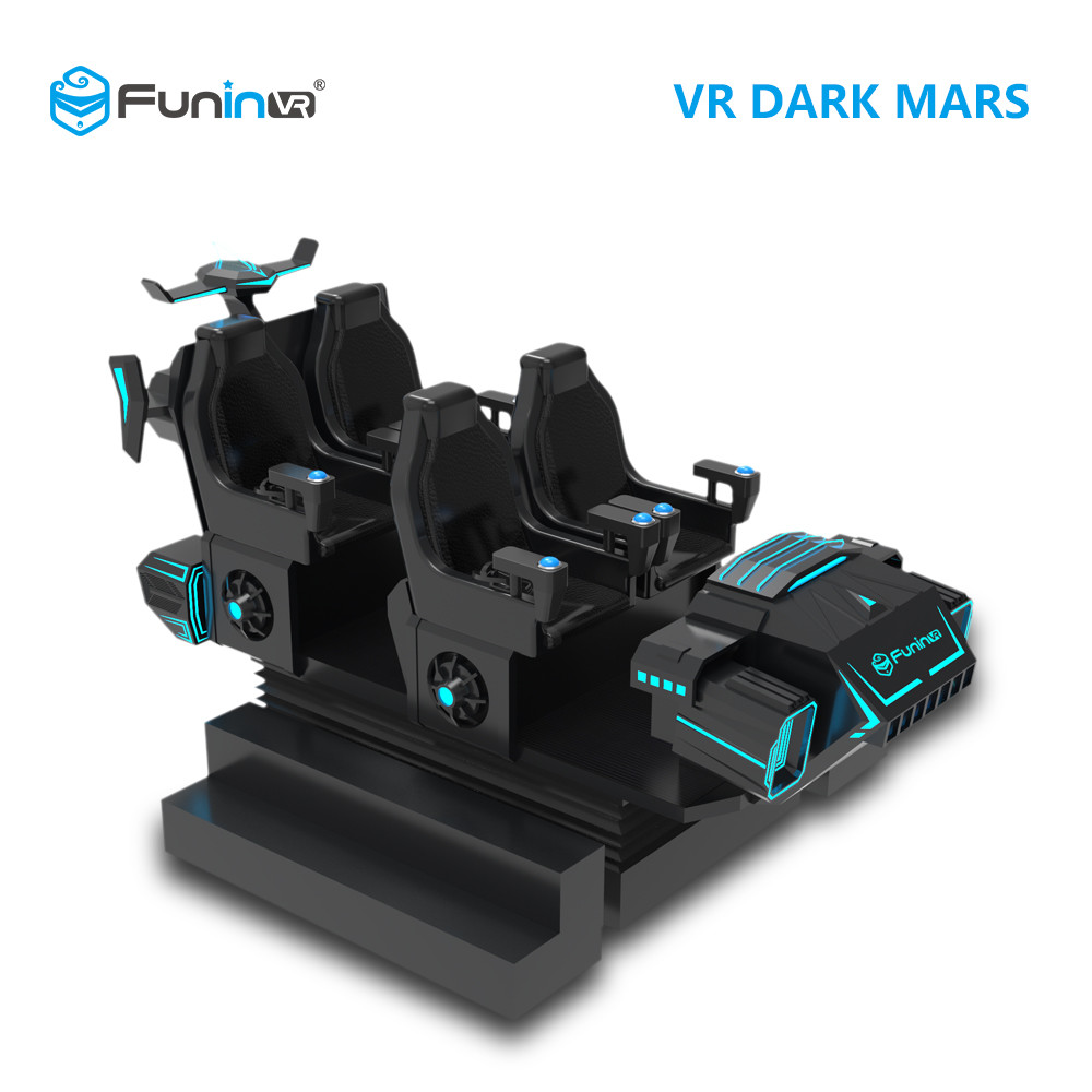 เครื่องจำลอง VR 6 ที่นั่ง 9D พร้อมเกม 9D ที่ตื่นเต้น / ระบบข้อเหวี่ยงไฟฟ้า