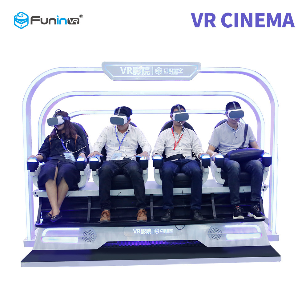 Deepoon E3 Glasses 9D Virtual Reality Simulator ขนาด 3250 * 1710 * 2280mm