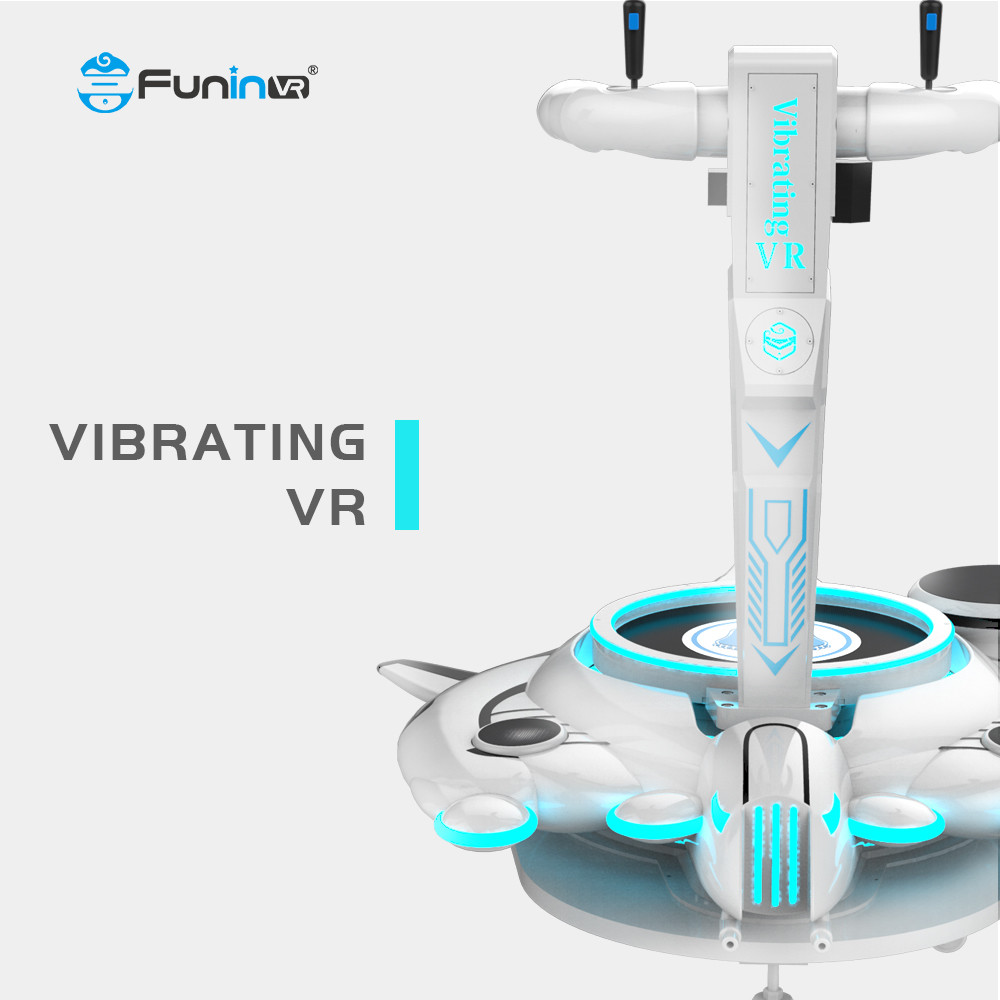 ผู้เล่น 1 คนจัดหาเครื่องเกมอาร์เคดเสมือนจริงเสมือนจริง Vibrating VR Simulator