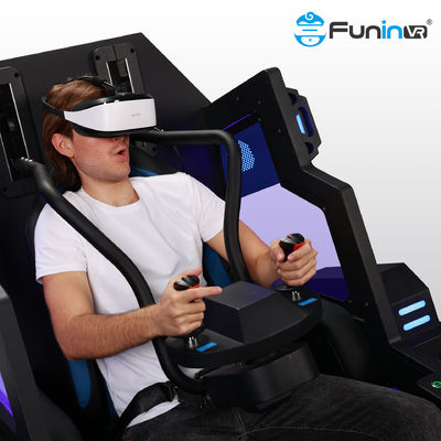 9D Virtual Reality Shooting Simulator VR Mecha สำหรับห้างสรรพสินค้า 360VR Mecha Simulator