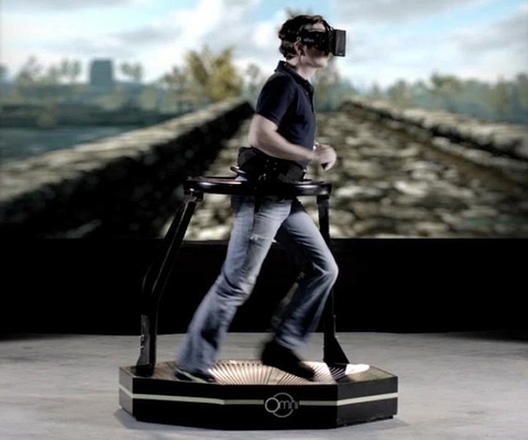Kat VR Walking Simulator Odt Gaming Treadmill 360 แพลตฟอร์มการเดินเสมือนจริง