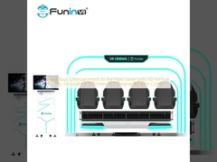 นําความบันเทิงของคุณไปสู่ระดับต่อไปด้วย 9D Virtual Reality Simulator HD Screen การควบคุมการเคลื่อนไหว 360 องศา