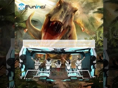 สัมผัสอนาคตของบันเทิงกับ 9D VR Dragon Rider 5 Seats Simulator บนพลาตฟอร์มธีมไดนามิกเอ็กซ์ทรม์