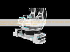 สัมผัสความบันเทิงระดับต่อไปกับ 9D VR Simulator Steel Metal 1.5 KW Dynamic Extreme Theme