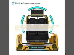 อัพเกรดธุรกิจบันเทิงของคุณด้วย 360 องศา Double Flight 9D VR Simulator 40 นิ้ว Display ขนาดจอ พลาตฟอร์มไดนามิก