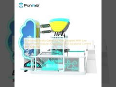 เกมความเป็นจริงเสมือนจริงสีฟ้าสำหรับเด็ก ออกแบบด้วยคุณสมบัติการบำรุงรักษาน้อยที่สุด ผสมผสานเนื้อหาเพื่อการศึกษาที่สนุกสนานและการเล่นที่ปลอดภัย