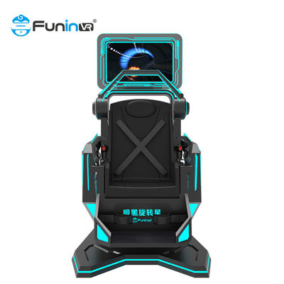 เครื่องเกมแข่งรถเสมือนจริง 9D 360 องศา Rotation VR Motion Chair สำหรับ Theme Park