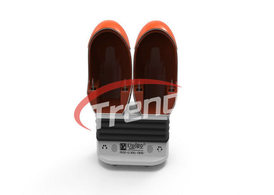 ผู้เล่น 2 คนซูเปอร์มาร์เก็ต เต็ม การเคลื่อนไหว 9D VR โรงภาพยนตร์การทำงานแบบไร้สาย 220 โวลต์