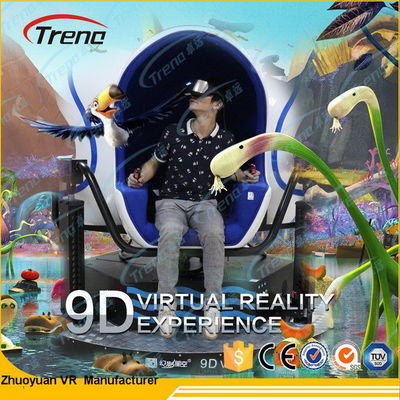 Multi Seats 9D Virtual Reality Cinema With Dynamic Motion Seats 2185*2185*2077mm