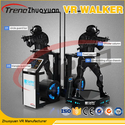 Wonderful Video Game แบบเต็มรูปแบบ 9D VR จำลอง ลู่วิ่งสำหรับ Shopping จอด