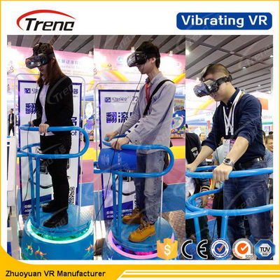 ปืนใหญ่ยิงปืนเกมส์จำลอง 9D VR กับแผ่นดินไหวสั่นผล
