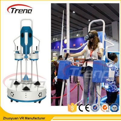 360 องศา Supermarket Interactive ยืนขึ้น VR Flight จำลอง สำหรับผู้เล่นเดี่ยว