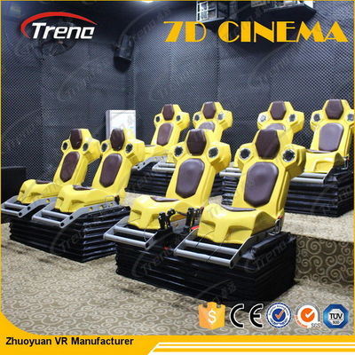 แว่นตา HD VR เครื่องจำลองเสมือนโลกเสมือนจริงด้วยภาพยนตร์ภาพยนตร์ 7D