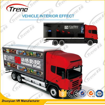 แว่นตา HD VR เครื่องจำลองเสมือนโลกเสมือนจริงด้วยภาพยนตร์ภาพยนตร์ 7D