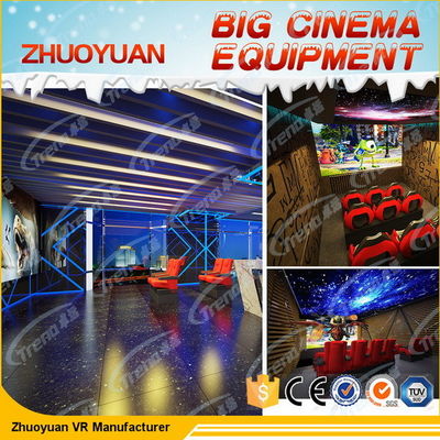 ตัวจำลองโรลเลอร์ Coaster 7D พร้อมด้วยเอฟเฟ็กต์พิเศษของ Lighting / Wind / Fog