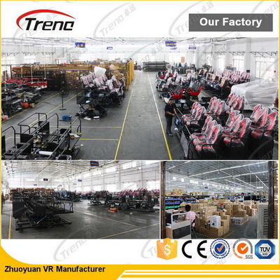 6 DOF Theme จอด ความบันเทิงโรงภาพยนตร์ 7D พร้อมระบบแสดงผลหน้าจอ