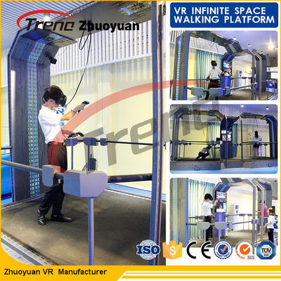 ปืนยิงปืนจำลองความสมจริงเสมือน 360 °การติดตามหัวสำหรับห้างสรรพสินค้า