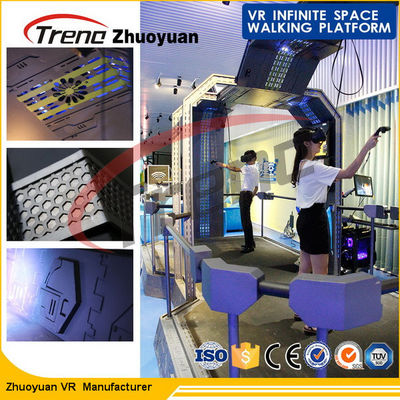 ผู้เล่นเดี่ยว VR Space Walk เหรียญที่ดำเนินการสำหรับศูนย์การค้า AC 220 โวลต์