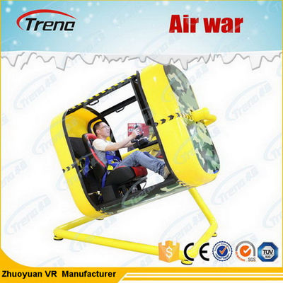 ผู้เล่นคนเดียว 360 องศา VR Flight จำลอง ด้วยประสบการณ์การบิน