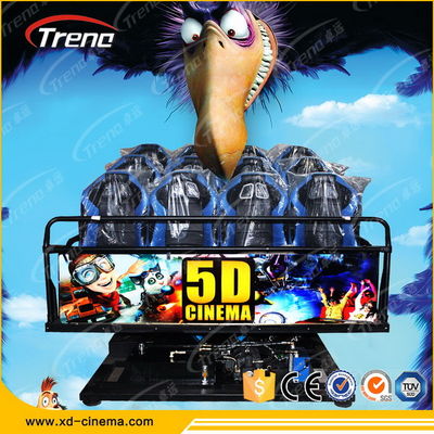 ระบบไฮโดรลิก Mobile 5D โรงภาพยนตร์ ด้วย เสมือน ความจริง Gaming Console