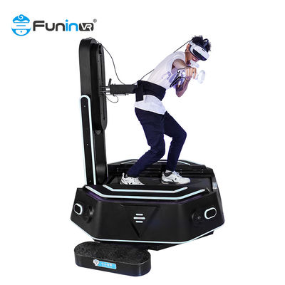 สวนสนุก 9D Vr Standing Platform Walker Treadmill Vr Walking