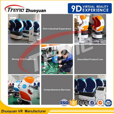 ช้อปปิ้งมอลล์สามที่นั่งจำลองโลกเสมือนจริง 9d ด้วย VR เกม 220V