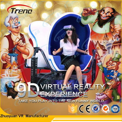ช้อปปิ้งมอลล์สามที่นั่งจำลองโลกเสมือนจริง 9d ด้วย VR เกม 220V