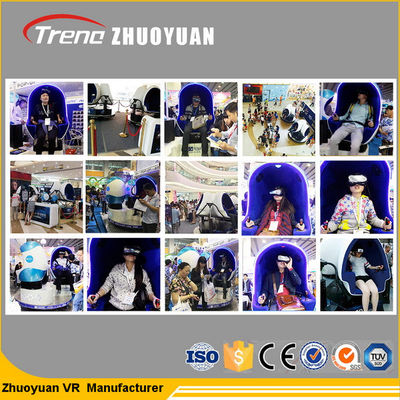 ระบบจำลองไฟฟ้าจำลองความเป็นจริง 9D ด้วยแว่นตา VR 1/2/3 Seat