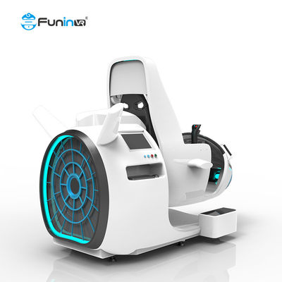 ไฟเบอร์กลาส 1.5 KW Virtual Reality Flying Simulator เครื่องเกมเครื่องบิน VR