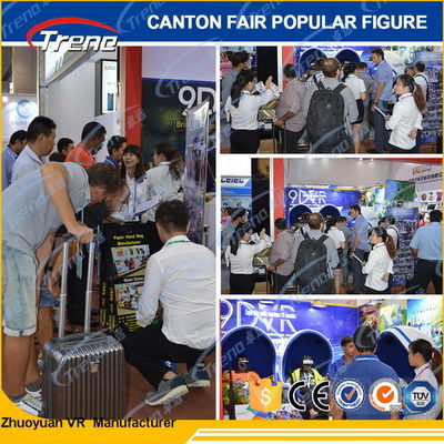 แพลตฟอร์มอิเล็กทรอนิกส์ 9D โรงภาพยนตร์ จำลอง เก้าอี้เคลื่อนไหวที่มีผลกระทบจากฝนฟ้าคะนอง