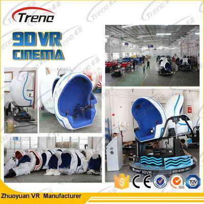 Multi Colors 9D VR Simulator , 9d Motion Ride Professional Egg Design