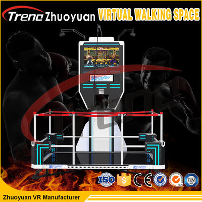 แพลตฟอร์ม VR Infinite Space เสมือนเดินจริง 360 °ผู้เล่นคนเดียวสำหรับศูนย์การค้า