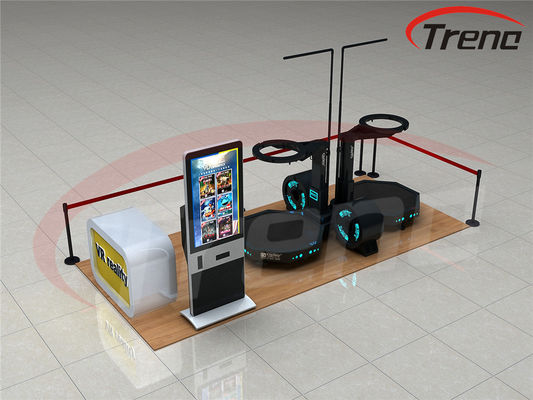 ลู่วิ่งด้วยระบบหมุน 360 องศาชุดหูฟัง Walker 9D VR 360 องศาวิชันซิสเต็ม