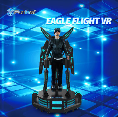 0.8kw ยืนขึ้นเครื่องบิน VR Simulator Ultimate Platform ความเร็วการเคลื่อนไหวสูง