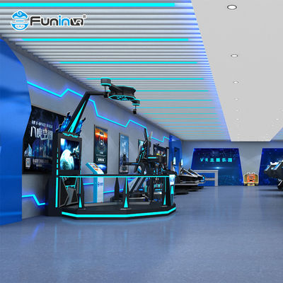 มัลติเพลเยอร์เกมส์ 9 มิติ วอล์คเกอร์ ยิงตัวจําลองกับ 6DOF มอชั่นแพลตฟอร์ม