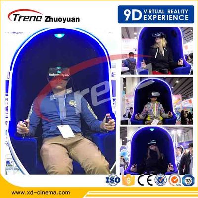 22 PCS VR รถแข่ง 9D VR โรงภาพยนตร์ Triple เก้าอี้ 220 โวลต์ 5500 วัตต์สำหรับเด็ก / ผู้ใหญ่