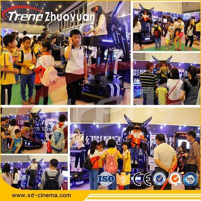 ผู้เล่นคนใดคนหนึ่ง 9D VR Simulator เที่ยวบินและเกมนกอินทรี Interactive Games